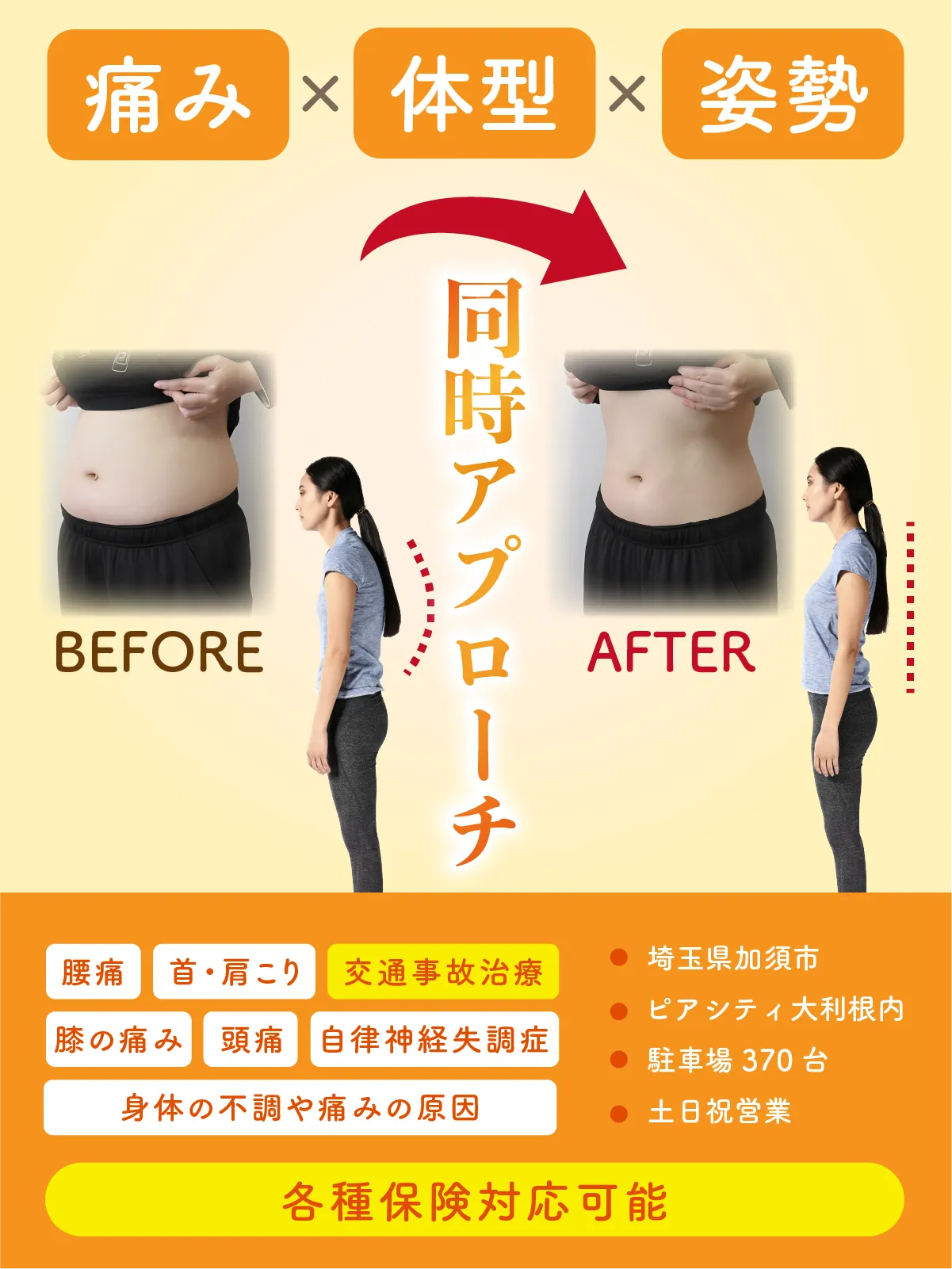 全身のバランスを整えて身体の悩みに根本からアプローチ